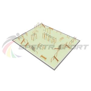 Купить Парковая площадка для Воркаут и WRK 3_76mm в Комсомольске-на-Амуре 