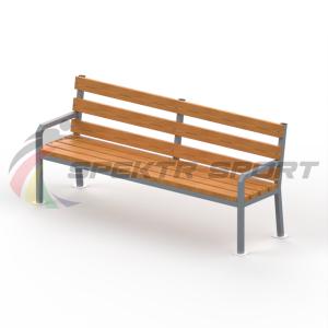 Купить Уличная скамейка со спинкой Дача в Комсомольске-на-Амуре 