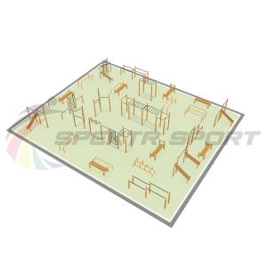 Купить Парковая площадка для Воркаут и WRK 6_76mm в Комсомольске-на-Амуре 