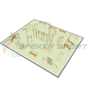 Купить Парковая площадка для Воркаут и WRK 5_76mm в Комсомольске-на-Амуре 