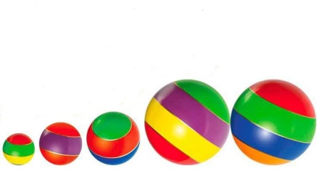 Купить Мячи резиновые (комплект из 5 мячей различного диаметра) в Комсомольске-на-Амуре 